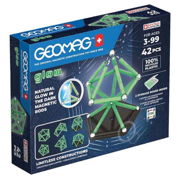 Магнитен конструктор Geomag, Glow, 42 части-9GBPU.jpeg