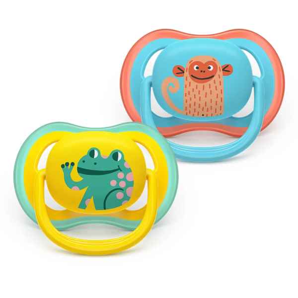 2 бр. залъгалки Philips Avent Ultra Air 18м+ маймунка и жаба, сини-9I4sf.jpeg
