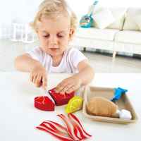 Дървен комплект Hape, Риба и месо, 9 части-9KF6t.jpeg