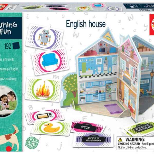 Образователна игра Educa, Английска къща, 192 части-9KQ89.jpeg