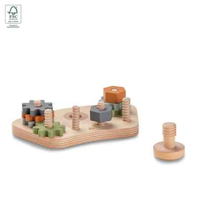 Дървена играчка Hauck Repairing S Gears & Nuts