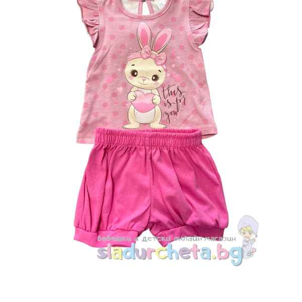 Комплект от 2 части Светли - тениска и къс панталон-9WrcJ.jpeg