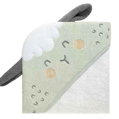 Хавлия с качулка Kikka Boo 90/90см Тери, Sleepy Sheep