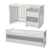 Бебешко легло Lorelli MAXI PLUS NEW 70/160, БЯЛО/STONE GREY-3BOX-9hOSX.jpeg