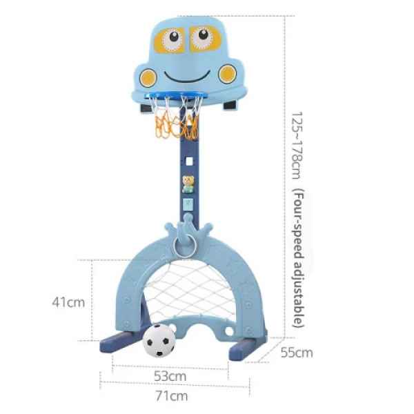 Интерактивен баскетболен кош 6 в 1 Feelkids, син-9l5fD.jpeg