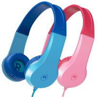 Детски слушалки с кабел Motorola Moto JR200, Blue-9lCMv.png