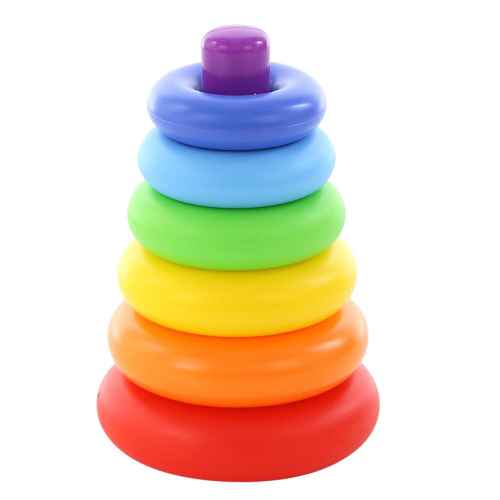Забавни рингове Polesie Toys PYRAMID 7 ел.