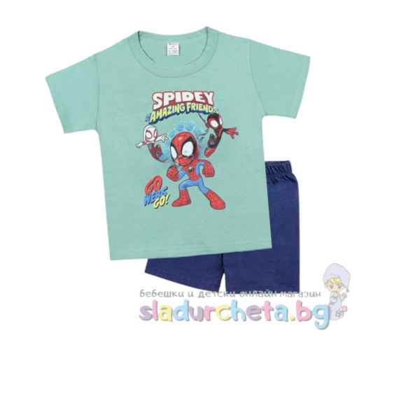 Детска пижама Светли, Спайдърмен-9nZsI.jpeg
