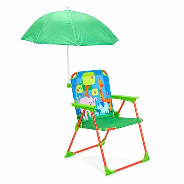Сгъваемо детско столче Ginger Toffy с чадър, за плаж, градина и къмпинг-9talc.jpeg