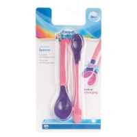 Пластмасови термосензорни лъжички Canpol 4м+, 2 бр.-9ujVr.jpg