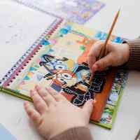 Творчески комплект Totum, Bluey, Скречбук, 21 x 23.5 см-9y84Y.jpeg