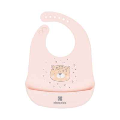 Силиконов лигавник Kikka Boo Savanna, Pink