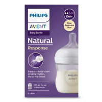 Шише за хранене AVENT Natural Response 125 мл, с биберон без протичане, 0м+-A8qx7.png