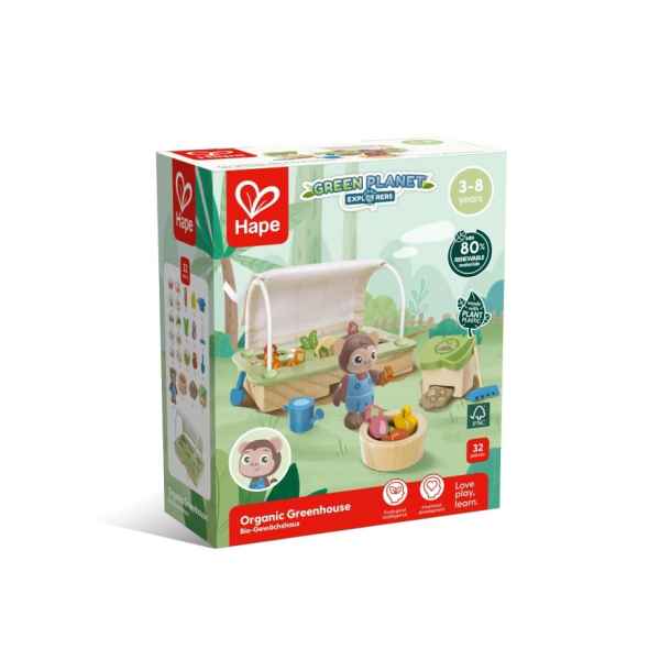 Интерактивен дървен комплект Hape, Органична оранжерия, 32 части-AAHzo.jpeg