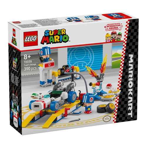Конструктор LEGO Super Mario Mario Kart™ - Гаражът на Toad