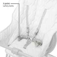 Столче за хранене Lorelli BONBON, Grey leather-AHEEQ.jpeg