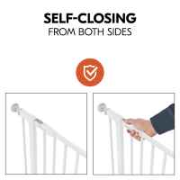 Предпазна преграда за бебе Hauck Open N Stop 2, White-ATvCS.jpeg