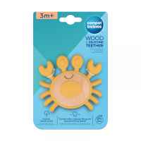 Чесалка дърво-силикон Canpol, Crab-AWtWl.jpeg