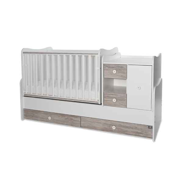 Бебешко легло Lorelli MiniMAX 190/72, БЯЛО/АРТ NEW-AXgOz.jpeg