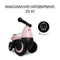 Количка за бутане Hauck 1st Ride Four, Matt Pink-Aagkf.jpg