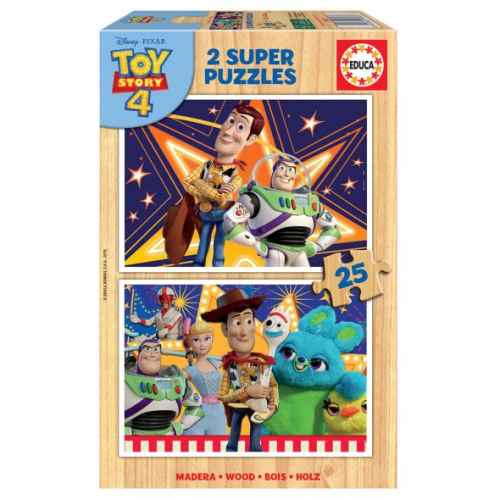 Детски пъзел Educa TOY STORY 4 2х25ч.