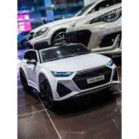 Акумулаторен джип JJ Audi RS 6 4X4, бял металик-Al4GS.jpeg