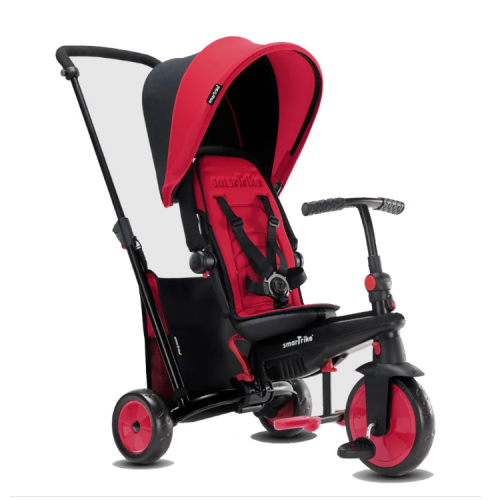 Сгъваема триколка 6-в-1 smarTrike STR3, червена