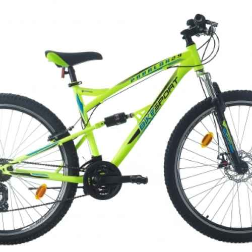 Велосипед Bikesport Paralax 29, неоново зелен мат