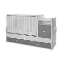 Бебешко легло Lorelli Trend Plus New 3-box, Бяло/ stone grey-ApkLW.jpeg