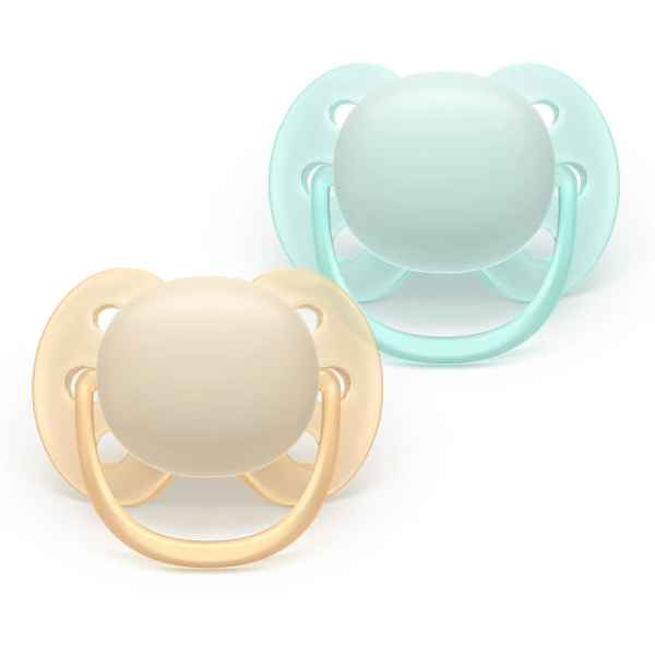 2 бр. залъгалки Philips Avent Ultra Soft 0-6м, пастелни-AqZvq.jpeg