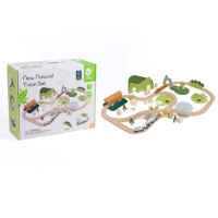 Дървен комплект Влакче с релси в гората Classic World, 100 части-Awk4u.jpeg