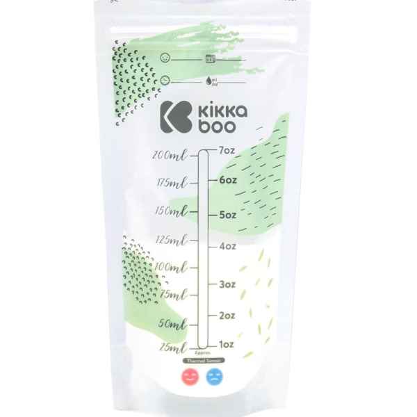 Пликове за съхранение на кърма с термосензор Kikka Boo Lactty, 50 бр.-BFxXS.jpg