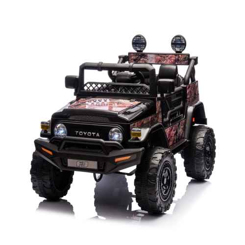 Акумулаторен джип Chipolino Toyota FJ Cruiser, гранит