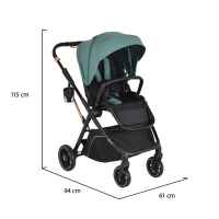 Комбинирана бебешка количка 2в1 Moni Bingo, Marine-green-BKCXP.jpeg