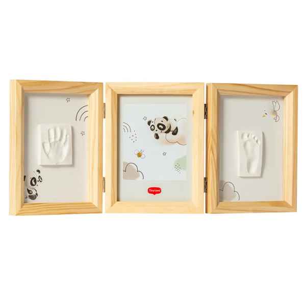 Рамка за два отпечатъка и снимка Tiny Love Tiny Creations, дървена 0м+-BMVRb.jpeg