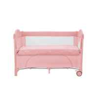 Бебешка кошара на две нива Kikka Boo Milky Way, Pink 2023-BVIGs.jpg