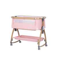 Бебешка кошара с подвижна страна Chipolino Charisma, пудра+колела-BVMBw.jpeg