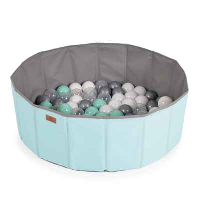 Сгъваем басейн Moni Toys с 90 бр. топки, мента