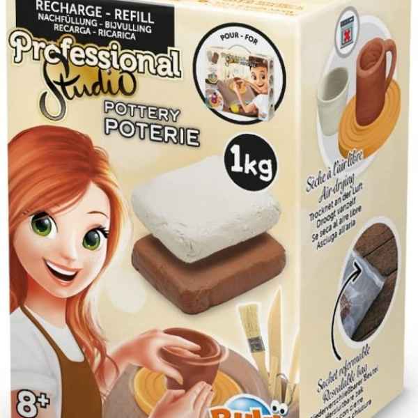 Комплект глина Buki France, Бяла и кафява, 2 броя-BWkQ2.jpeg