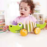 Дълга пръчка за дърпане Hape, Крокодил-BWqZ4.jpeg