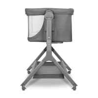 Бебешка кошара Next to me 3 в 1 Lionelo Leonie Plus люлееща се, Grey Stone-BZs4l.jpeg