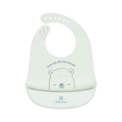 Силиконов лигавник Kikka Boo Savanna, Bear with me Mint