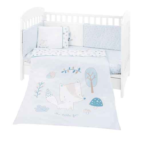Бебешки спален комплект Kikka Boo 6 части, Little Fox