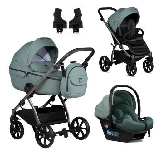 Комбинирана бебешка количка 4в1 Tutis Uno5+, 143 Menta