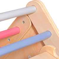 Пиклер триъгълник 2 в 1 Ginger Home, Дървена катерушка и пързалка-BhYYg.jpeg