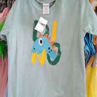 Детска тениска Светли, цвят олив-BphPr.jpeg