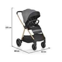 Комбинирана бебешка количка 3в1 Cangaroo Hydra, сива-Bpuhr.jpeg