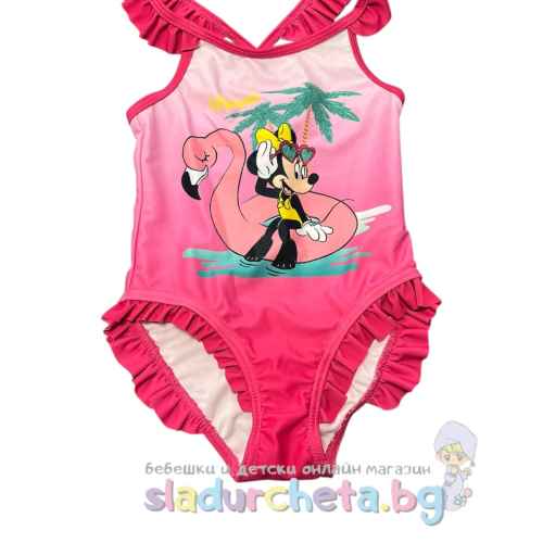 Бебешки бански Sun City, Мини Маус розов