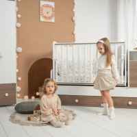 Бебешко легло Lorelli Trend Plus New 3-box, Бяло/Orchid Pink-BxMH4.jpeg