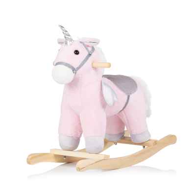 Конче-люлка със звук и светлина Chipolino, розово